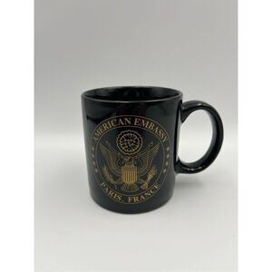 United States American Embassy Paris France Coffee Cup Mug 5"